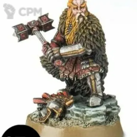Описание картинки Dain Ironfoot, Lord of the Iron Hills Пеший. от WastelandMiniatures по цене 250руб | Свободный Рынок Миниатюр - СРМ