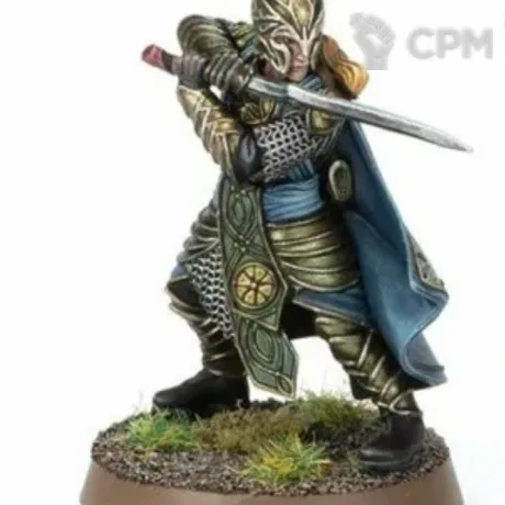 Описание картинки Glorfindel Lord of the West Пеший от WastelandMiniatures по цене 250руб | Свободный Рынок Миниатюр - СРМ