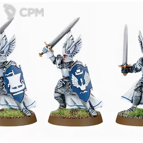 Описание картинки Knights of Dol Amroth on Foot от WastelandMiniatures по цене 300руб | Свободный Рынок Миниатюр - СРМ