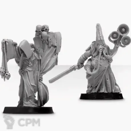 Описание картинки Renegade Apostate Preachers of Nurgle от WastelandMiniatures по цене 480руб | Свободный Рынок Миниатюр - СРМ