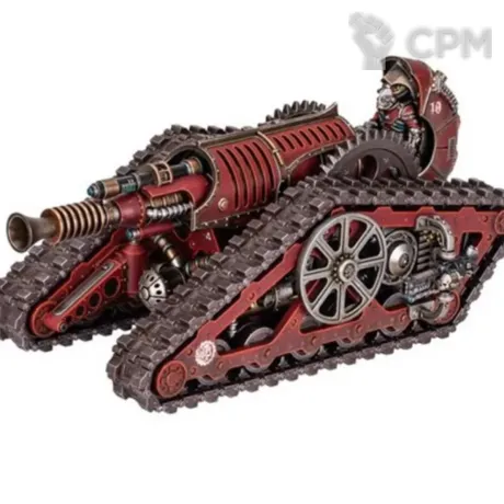 Описание картинки Krios Battle Tank Venator (2025) от WastelandMiniatures по цене 4 200руб | Свободный Рынок Миниатюр - СРМ