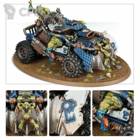 Описание картинки Boomdakka Snazzwagon от WastelandMiniatures по цене 1 100руб | Свободный Рынок Миниатюр - СРМ