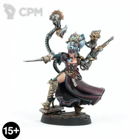 Описание картинки Lady Credo/ The Inquisitor от WastelandMiniatures по цене 290руб | Свободный Рынок Миниатюр - СРМ