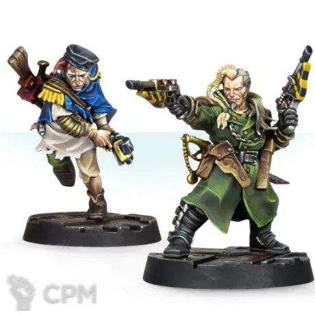 Описание картинки Kal Jericho and Scabs от WastelandMiniatures по цене 380руб | Свободный Рынок Миниатюр - СРМ
