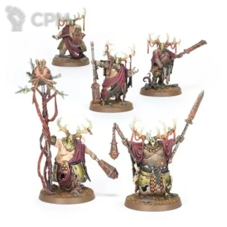 Описание картинки Putrid Blightkings от WastelandMiniatures по цене 1 330руб | Свободный Рынок Миниатюр - СРМ