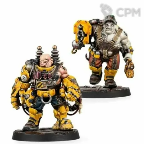 Описание картинки Slave Ogryns от WastelandMiniatures по цене 800руб | Свободный Рынок Миниатюр - СРМ