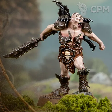 Описание картинки Bolg, Spawn of Azog (2025) Пеший от WastelandMiniatures по цене 230руб | Свободный Рынок Миниатюр - СРМ