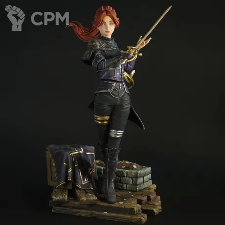 Описание картинки Маэль (Maelle)  Экспедиция 33 (Clair Obscur: Expedition 33) от PawPalette по цене 10 000руб | Свободный Рынок Миниатюр - СРМ