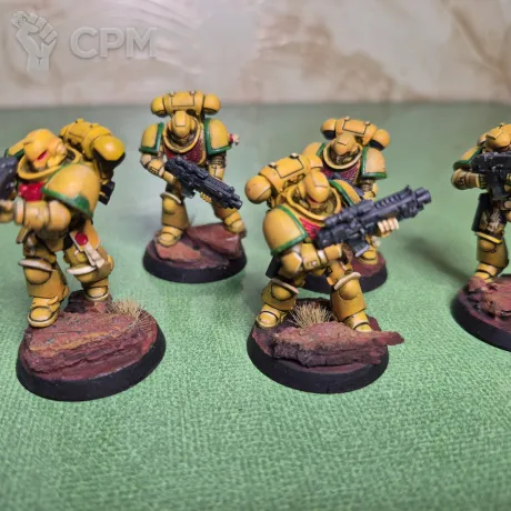 Описание картинки Intercessor Squad №4 от Nahag по цене 1 600руб | Свободный Рынок Миниатюр - СРМ
