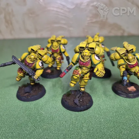 Описание картинки Assault Intercessors With Jump Packs от Nahag по цене 1 400руб | Свободный Рынок Миниатюр - СРМ