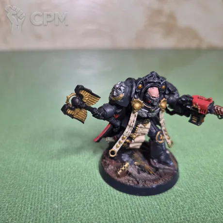 Описание картинки Chaplain In Terminator Armour от Nahag по цене 1 000руб | Свободный Рынок Миниатюр - СРМ