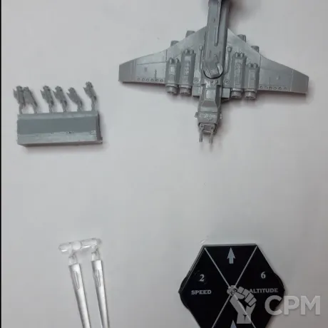 Описание картинки Aeronautica Imperialis Imperial Navy Marauder Bomber (Forgeworld) от Oberon по цене 2 200руб | Свободный Рынок Миниатюр - СРМ