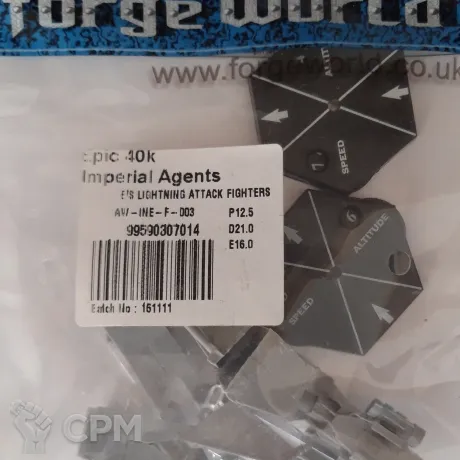 Описание картинки Aeronautica Imperialis Imperial Navy Lighning Attack Fighters (Forgeworld) от Oberon по цене 2 500руб | Свободный Рынок Миниатюр - СРМ