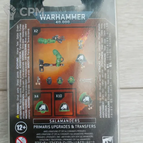 Описание картинки Salamanders Primaris Upgrades &amp; Transfrs от DS по цене 2 800руб | Свободный Рынок Миниатюр - СРМ