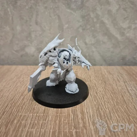 Описание картинки Orruk Megaboss от Andrew_F по цене 2 500руб | Свободный Рынок Миниатюр - СРМ