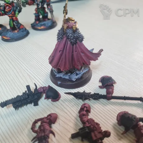 Описание картинки Chaos Lord In Terminator Armour/Sorcerer In Terminator Armour от Rauch по цене 1 000руб | Свободный Рынок Миниатюр - СРМ