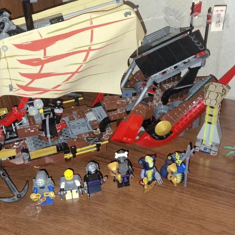 Описание картинки Lego Ninjago 9446 Destiny’s Bounty от EchoChannel по цене 14 000руб | Свободный Рынок Миниатюр - СРМ