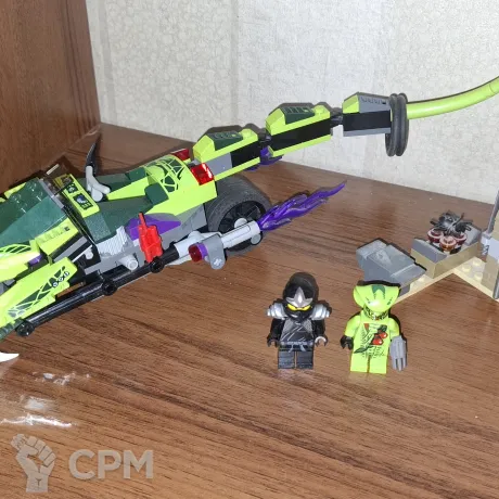 Описание картинки Lego Ninjago 9447 Lasha's Bite Cycle от EchoChannel по цене 4 000руб | Свободный Рынок Миниатюр - СРМ