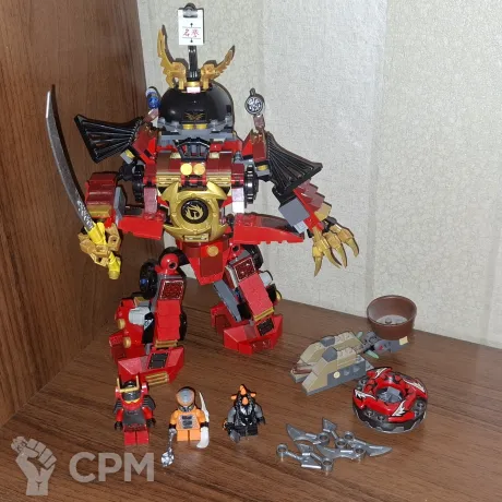 Описание картинки Lego Ninjago 9448 Samurai Mech от EchoChannel по цене 10 000руб | Свободный Рынок Миниатюр - СРМ