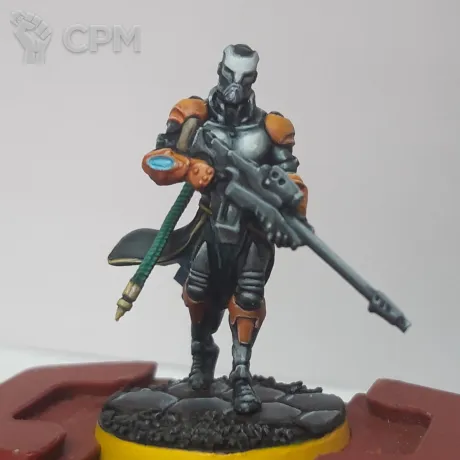 Описание картинки Pheasant rank Imperial agent (Multi sniper rifle) от Oberon по цене 2 500руб | Свободный Рынок Миниатюр - СРМ
