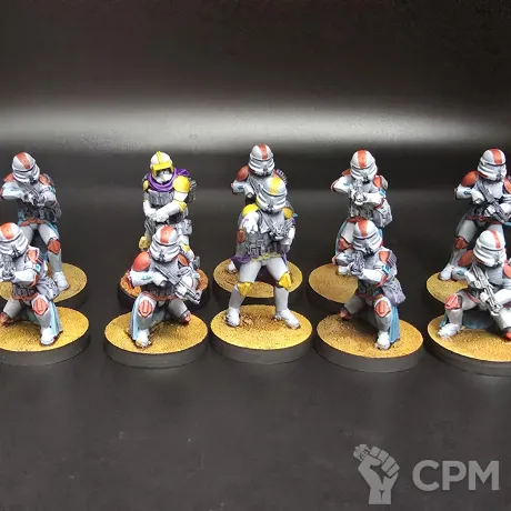 Описание картинки Clne Trooper Infantry 18 шт от IGC по цене 100руб | Свободный Рынок Миниатюр - СРМ