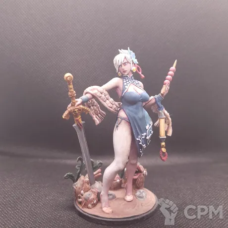 Описание картинки Lunar Twilight Knight от Nekonomicon по цене 3 000руб | Свободный Рынок Миниатюр - СРМ