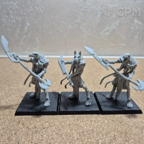 Описание картинки Ushabti with Ritual Blades x3 от Andrew_F по цене 6 900руб | Свободный Рынок Миниатюр - СРМ