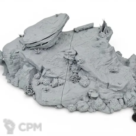 Описание картинки Скалистый Холм А - Фэнтези Террейн от Terrain Print по цене 2 700руб | Свободный Рынок Миниатюр - СРМ