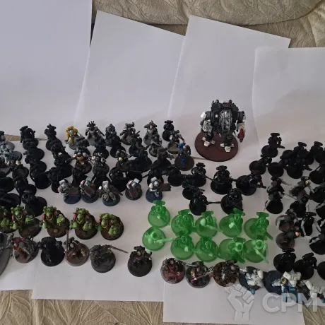Описание картинки Армия Спейс Маринов / Space Marine army Продажа/обмен на Имперскую Гвардию от Вячеслав Василенко по цене 8 000руб | Свободный Рынок Миниатюр - СРМ