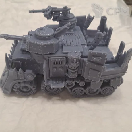 Описание картинки Battlewagon от 3d печать на заказ по цене 100руб | Свободный Рынок Миниатюр - СРМ
