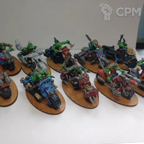 Описание картинки Ork warbiker 2 от boltdac по цене 6 000руб | Свободный Рынок Миниатюр - СРМ