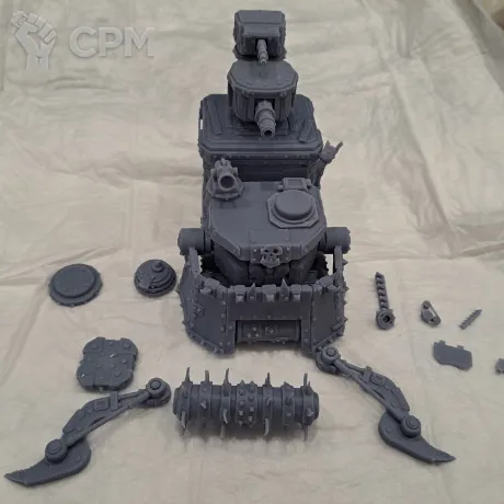 Описание картинки Battlewagon от 3d печать на заказ по цене 1 900руб | Свободный Рынок Миниатюр - СРМ