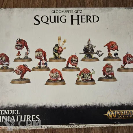 Описание картинки Age of Sigmar Squig Herd от DarkyTFc по цене 4 000руб | Свободный Рынок Миниатюр - СРМ