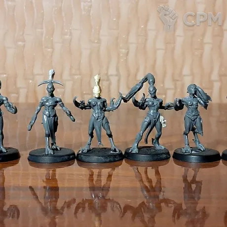 Описание картинки Daemonettes of Slaanesh от АкимЪ по цене 2 200руб | Свободный Рынок Миниатюр - СРМ