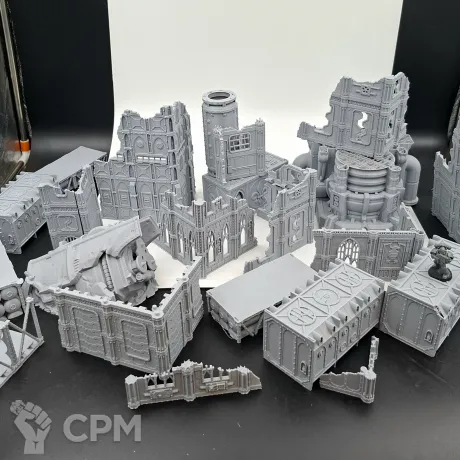 Описание картинки Много Террейна с Ошибками Печати от Terrain Print по цене 100руб | Свободный Рынок Миниатюр - СРМ