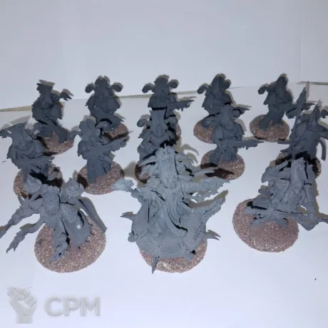 Описание картинки Rubric Marines 10шт +  Exalted Sorcerers 3 шт. от Вячеслав Василенко по цене 1 200руб | Свободный Рынок Миниатюр - СРМ