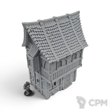 Описание картинки Дом на Эмбер Лэйн 13 - Фэнтези Террейн, Hexengarde от Terrain Print по цене 2 100руб | Свободный Рынок Миниатюр - СРМ