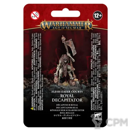 Описание картинки Flesh-Eater Courts: Royal Decapitator от LifeIsNow по цене 3 990руб | Свободный Рынок Миниатюр - СРМ