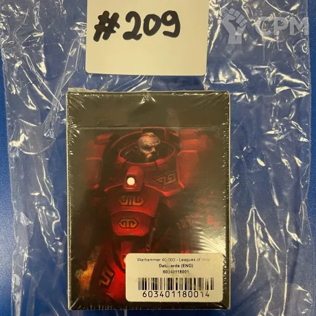 Описание картинки Leagues of Votann Data Cards 9th #209-15 от WakoLab (Origs) по цене 1 650руб | Свободный Рынок Миниатюр - СРМ