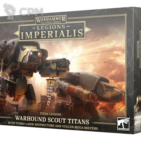 Описание картинки Warhound Scout Titans with Turbo Laser Destructors and Vulcan Mega-Bolters от LifeIsNow по цене 8 990руб | Свободный Рынок Миниатюр - СРМ