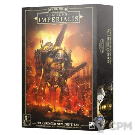 Описание картинки Warbringer Nemesis Titan with Quake Cannon, Volcano Cannon, and Laser Blaster от LifeIsNow по цене 7 990руб | Свободный Рынок Миниатюр - СРМ