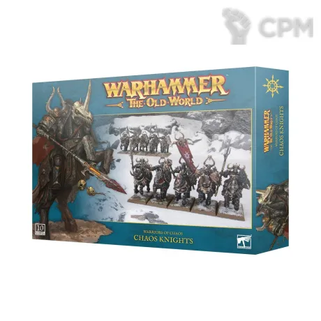 Описание картинки Набор миниатюр Warhammer The Old World Warriors of Chaos Chaos Knights от Дауран по цене 7 000руб | Свободный Рынок Миниатюр - СРМ