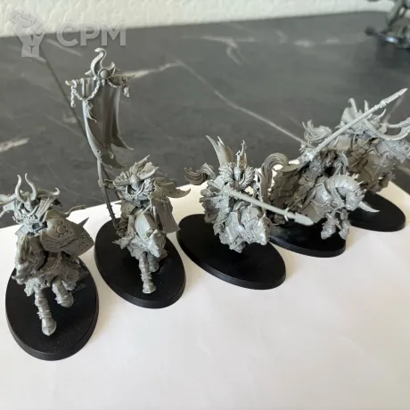 Описание картинки Chaos knights от TopinskyVV по цене 1 500руб | Свободный Рынок Миниатюр - СРМ