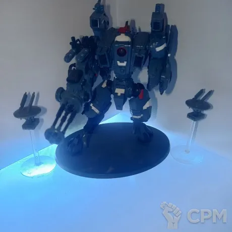 Описание картинки Riptide Battlesuit от Amelio по цене 5 500руб | Свободный Рынок Миниатюр - СРМ