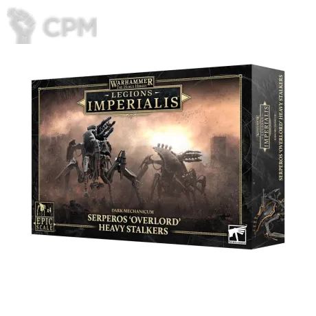 Описание картинки Legions Imperialis Dark Mechanicum Serperos Heavy Stalkers от LifeIsNow по цене 5 990руб | Свободный Рынок Миниатюр - СРМ