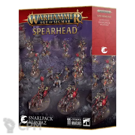 Описание картинки [ПРЕДЗАКАЗ] Spearhead: Snarlpack Huntaz от MiniaturesFAN по цене 20 148руб | Свободный Рынок Миниатюр - СРМ