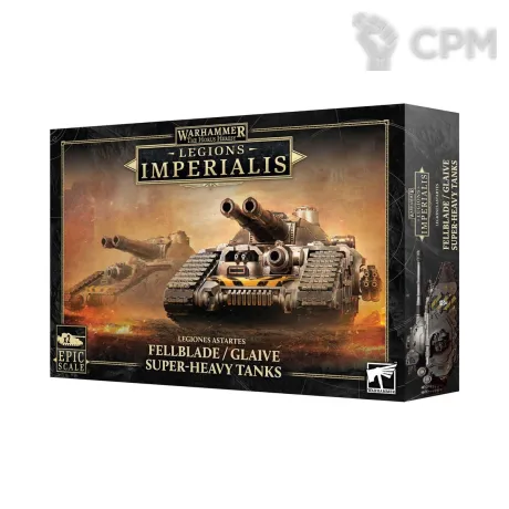 Описание картинки Fellblade / Glaive Super-heavy Tanks от LifeIsNow по цене 5 990руб | Свободный Рынок Миниатюр - СРМ
