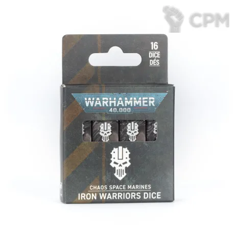 Описание картинки WARHAMMER 40000: IRON WARRIORS DICE от SectorA13 по цене 66 666руб | Свободный Рынок Миниатюр - СРМ