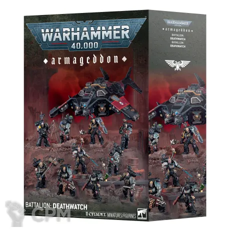 Описание картинки ARMAGEDDON BATTALION: DEATHWATCH от SectorA13 по цене 66 666руб | Свободный Рынок Миниатюр - СРМ