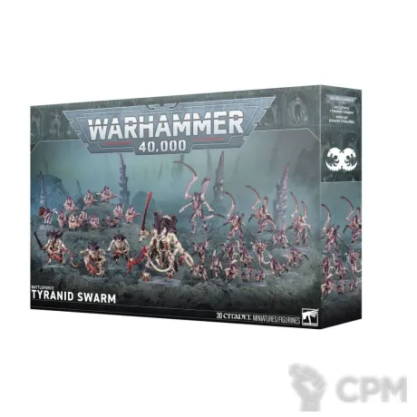 Описание картинки [ПРЕДЗАКАЗ] Battleforce: Tyranid Swarm от MiniaturesFAN по цене 26 880руб | Свободный Рынок Миниатюр - СРМ